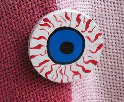 DIY Eyeball Pin