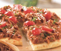 Grilled Barbeque Pizza