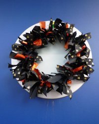 Festive Ribbon Wreath