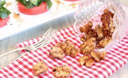 Easy Spiced Candied Walnuts