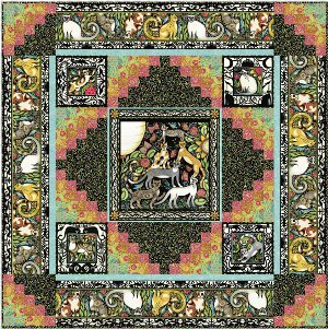 Cats Around the World Quilt