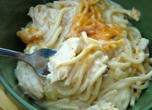 Old Fashioned Chicken Spaghetti