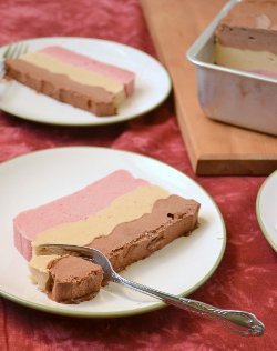 Copycat Neopolitan Ice Cream Cake