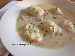 Simple Chicken and Dumplings
