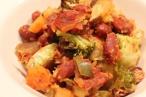 Baked Beans and Vegetable Casserole