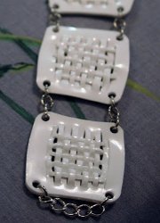 Shrinky Dink Woven Bracelet