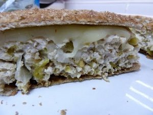 Smokey Green Chile Turkey Burgers