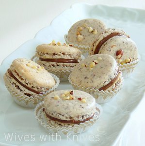 Hazelnut Chocolate Macaroons
