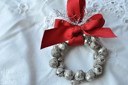 Glittery Jingle Bell Wreath