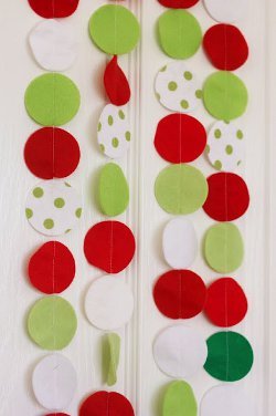 Festive Felt Garland