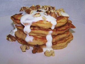 Carrot Cake Pancakes