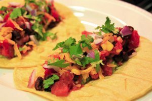 Restaurant-Style Black Bean Tacos