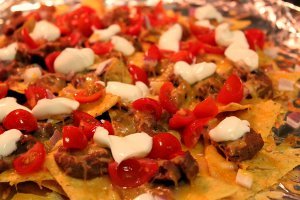 Guilt-Free Late Night Nachos