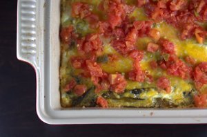 Chile Rellenos Turkey Casserole