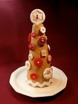 Button Christmas Tree Advent Calendar