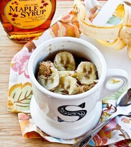 Banana French Toast in a Mug