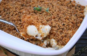 Creamed Pearl Onion Gratin