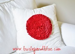 DIY Flower Pillow