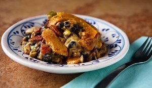 Pumpkin and Black Bean Casserole