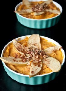 Mashed Sweet Potato and Apple Casserole