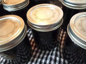 Mason Jar Blueberry Jam