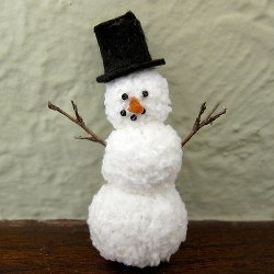 Mini Knitted Snowman Mini Knitted Snowman