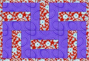 Rail Fence Quilt Mug Rugs