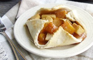 Rustic Apple Plum Tart