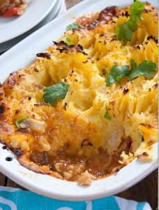 Chicken Cottage Pie with 3-Vegetable Mash