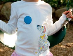 Easy Doggie Applique Shirt for Kids