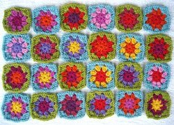 Summer Garden Granny Squares