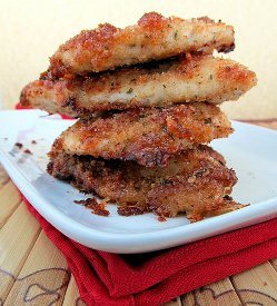 Crunchy Parmesan Crusted Chicken
