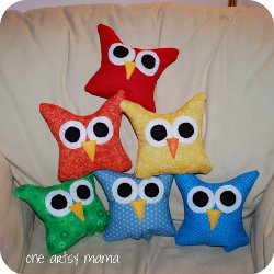 Mini Owl Pillows