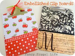 Decorative Clip Boards