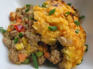 Sweet and Smoky Turkey Shepherd's Pie