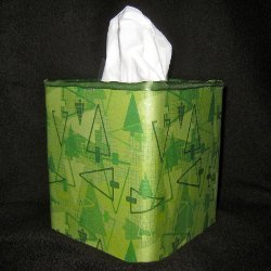 Festive Paper Tissue Box Cover