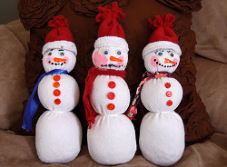 Sock Frosty the Snowman