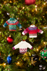 Noel Knit Sweater Ornaments