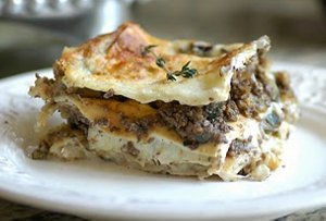 Mushroom Lasagna