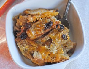 Capirotada (Mexican Bread Pudding)