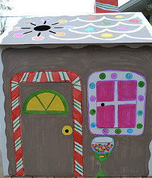 Kid-Sized Gingerbread House