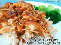 Slow Cooker Garlic and Brown Sugar Chicken