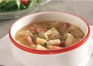 Ham, Potato and Cabbage Soup