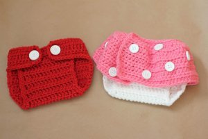 Mickey and Minnie Inspired Diaper Covers