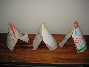 Quick and Easy Paper Teepees