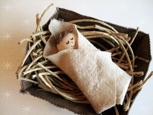 Baby Jesus in a Manger