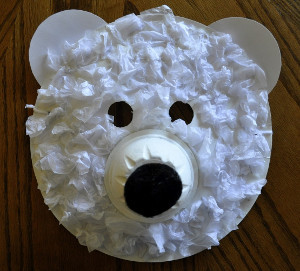 Playful Polar Bear Masks Allfreekidscrafts Com