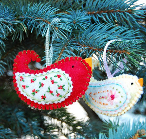 Birdies for Your Christmas Tree