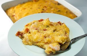 Aunt Wendy's Shrimp 'n Grits Casserole