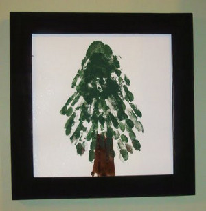 Handprint Christmas Tree